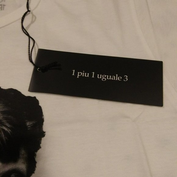 David Bowie 1PIU1UGUALE3 x ICONIC IMAGES Limited Edition T-shirt NWT - Picture 4 of 11